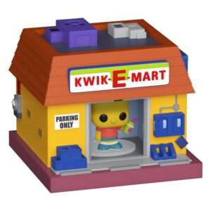 Simpsons Bitty Pop! Town Vinile Figura Kwik-e-mart Funko