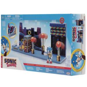 Sonic The Hedgehog Studiopolis Zone playset 6cm Jakks Pacific