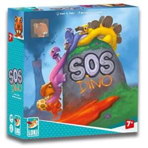 SOS Dino - Gioco di Società 7+ (Multilingue) - Asmodee