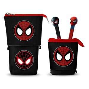 Spider-man Pop Up Astuccio Con 2 Erasable Gel Penne Karactermania