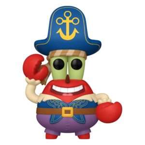 Spongebob Squarepants Pop! Vinile Figura Mr. Krabs (pirate) 9 Cm Funko
