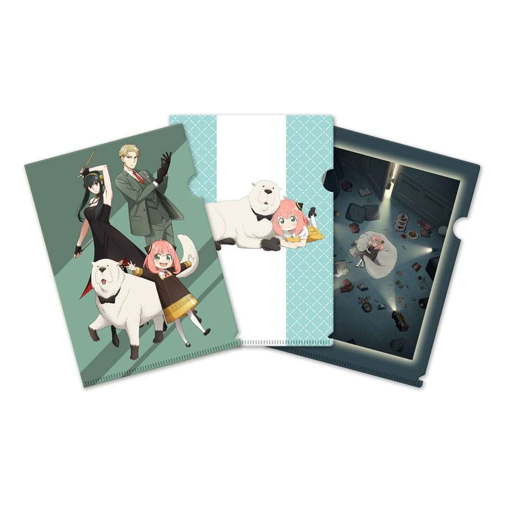 Spy X Family Clearfile 3-Set Season 3 Sakami Merchandise