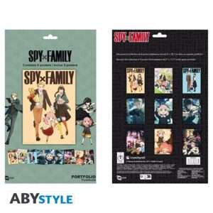 SPY X FAMILY - Portfolio 9 posters Characters S4 (21x29,7)