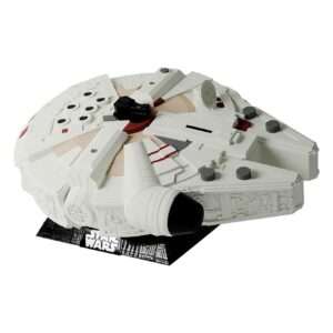 Star Wars Collectible Bank Millenium Falcon Con Figure Int.
