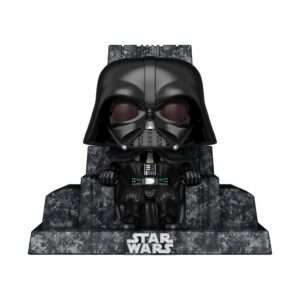 Star Wars: Dark Side Pop! Deluxe Vinile Figura Vader Throne 9 Cm Funko