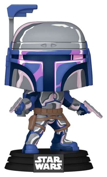 Star Wars: Mandalorian & Grogu Pop! Vinile Figura Jango Fett (retro) 9 Cm Funko