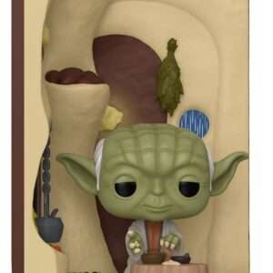 Star Wars Pop! Nooks Vinile Figura Yoda's Hutt 9 Cm Funko