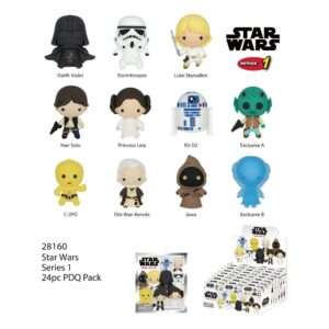 Star Wars Pvc Bag Clips Series 1 Con Figure Int.