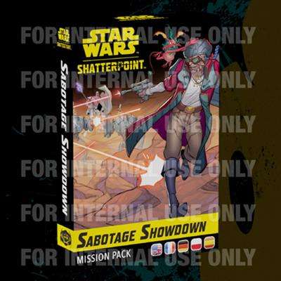 Star Wars - Sabotage Showdown Espansione Star Wars Shatterpoint Gioco Da Tavolo Multilingue - Asmodee -