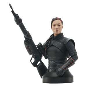 Star Wars The Mandalorian Busto In Resina 1/6 Fennec Shand 15 cm Diamond Select
