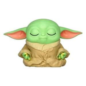 Star Wars The Mandalorian Salvadanaio The Bambino Meditation Pose Con Figure Int.