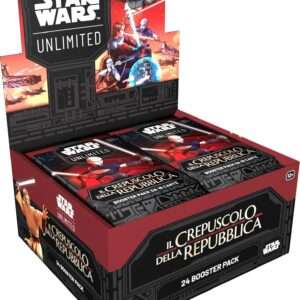 Star Wars: Unlimited Crepuscolo della Repubblica Booster Box 24 Buste (ITA) - Asmodee