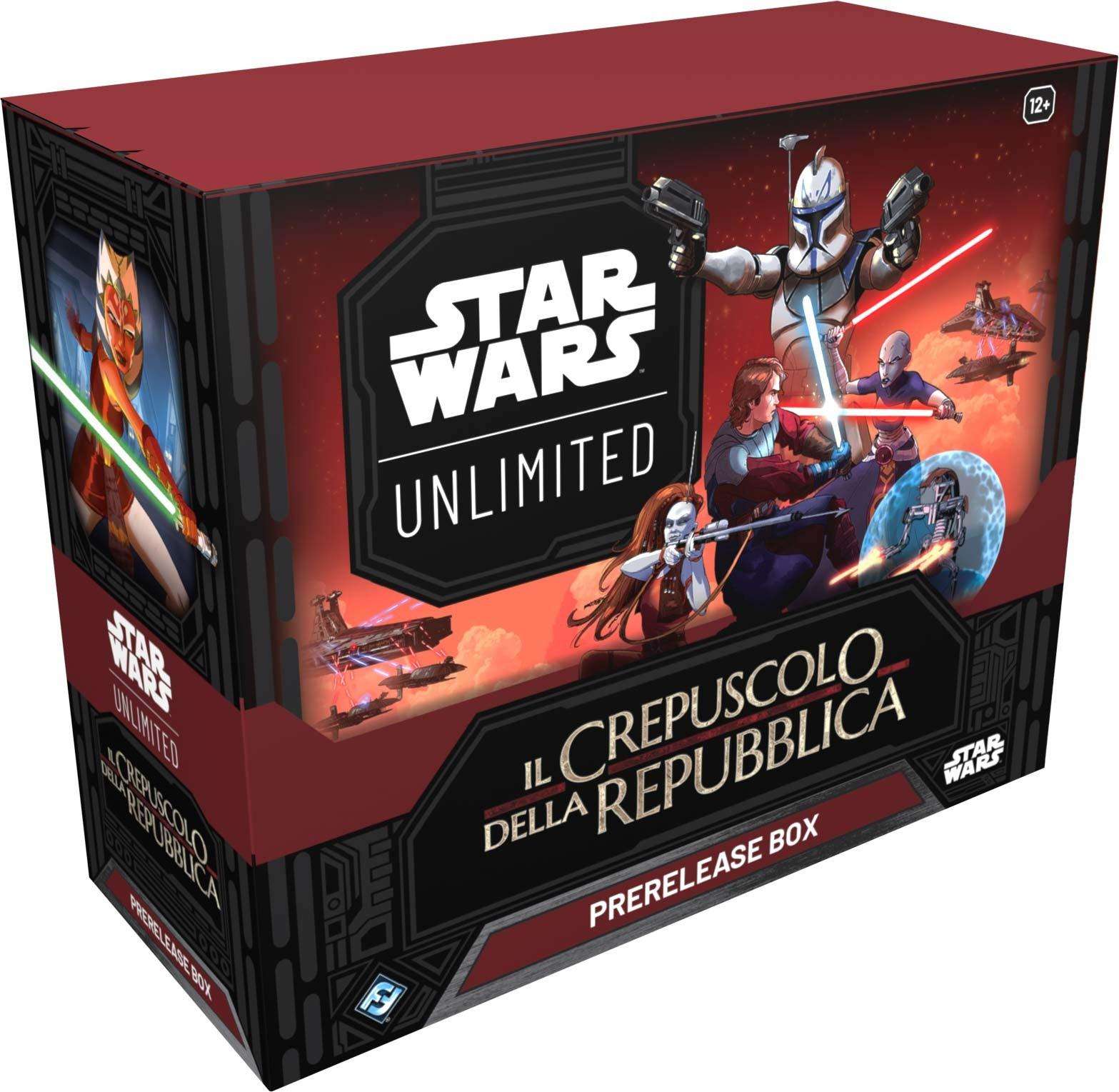 Star Wars: Unlimited Crepuscolo della Repubblica Prerelease Box (ITA) - Asmodee
