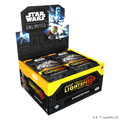 Star Wars: Unlimited Jump to Lightspeed Booster Box 24 Buste (ENG)