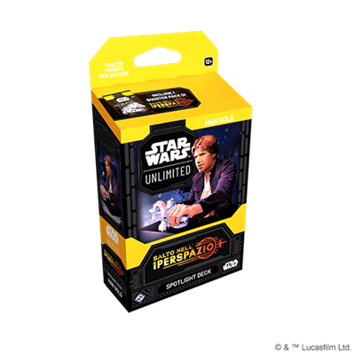Star Wars: Unlimited Salto Nell'Iperspazio Han Solo Starter Deck (ITA) - Asmodee