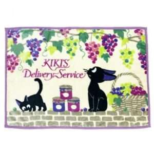 Studio Ghibli Fleece Blanket Kiki's Delivery Service Jiji Grappes 70 X 100 Cm Marushin