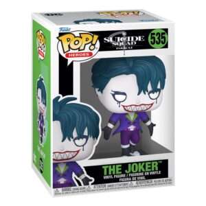 Suicide Squad Pop! Heros Vinile Figura The Joker 9 Cm Funko