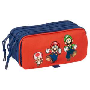 Super Mario Bros Mamma Mia Astuccio Triplo Safta