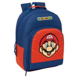 Super Mario Bros Mamma Mia Regolabile Zaino 42cm Safta