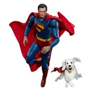 Superman (2025) Action Figura Superman & Krypto 21 Cm Beast Kingdom Toys
