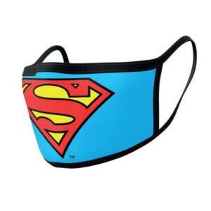 Superman Face Masks 2-Pack Logo Pyramid International