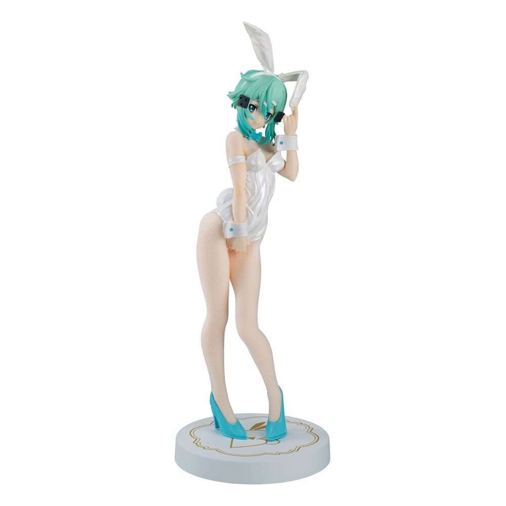 Sword Art Online Bicute Bunnies: Sinon White Versione Perla Pvc Statua 28 Cm - Furyu