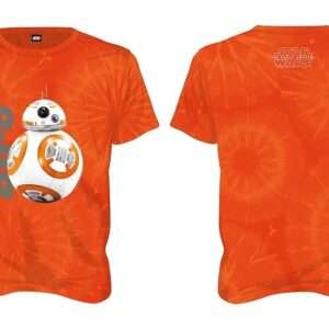 T/S SW EP7 BB-8 TIE DYE ORANGE MEN - L T-shirt SD TOYS