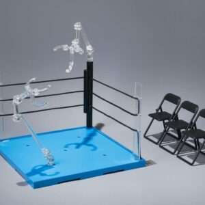Tamashii Stage Action Figura Accessory Act Ring Corner & Folding Chair Set Neutral Ver. Bandai Tamashii Nations