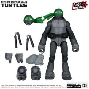 Tartarughe Ninja 5""michelangelo Fig W/comic Bw&g Action Figura Mcfarlane Toys 2025