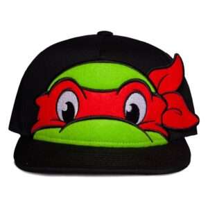 Tartarughe Ninja Berretto Curvo 3d Raphael Difuzed