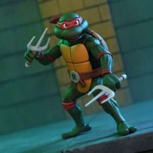 Tartarughe Ninja (cartoon) Action Figura Ultimate Raffaello Vhs 18 Cm Neca