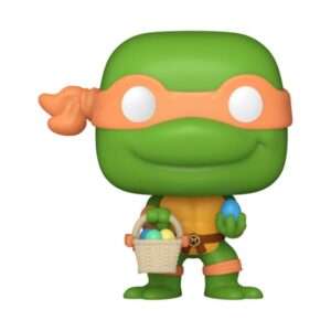 Tartarughe Ninja Pocket Pop! Vinile Figura Easter Michelangelo 4 Cm Funko