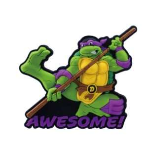 Tartarughe Ninja Soft Touch Magnet Donatello Con Figura Int.