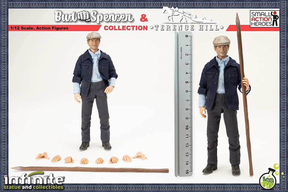 Terence Hill Action Figure Pvc Small Action Heroes 1/12 Ver. A 15 Cm Infinite Statue
