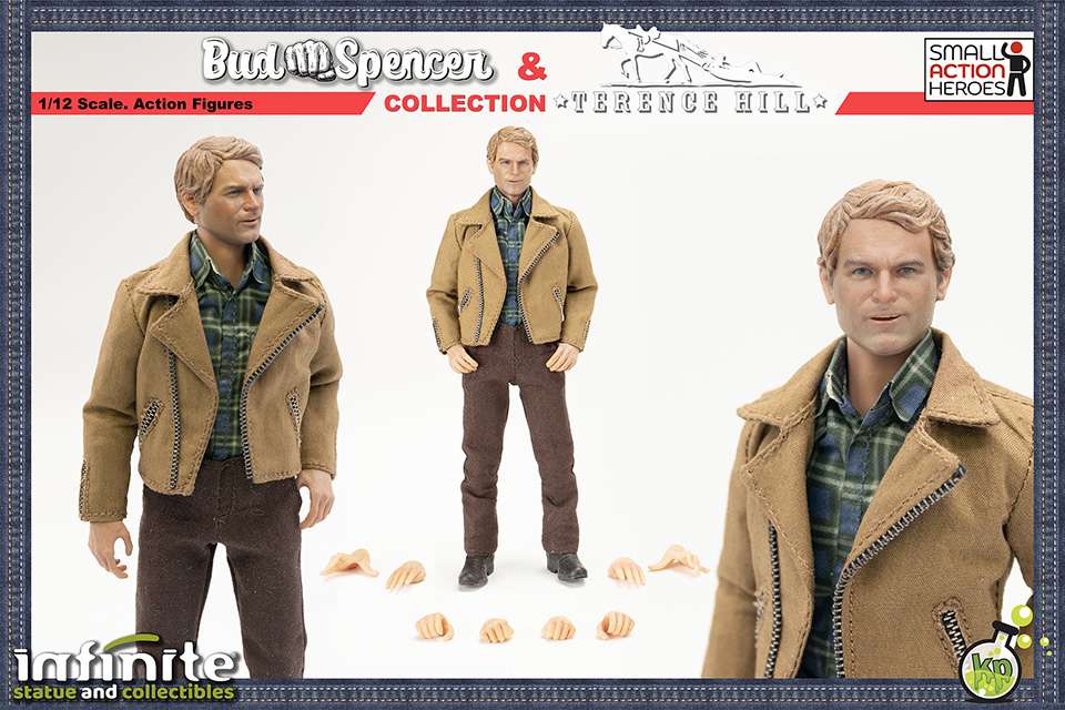 Terence Hill Action Figure Pvc Small Action Heroes 1/12 Ver. B 15 Cm Infinite Statue