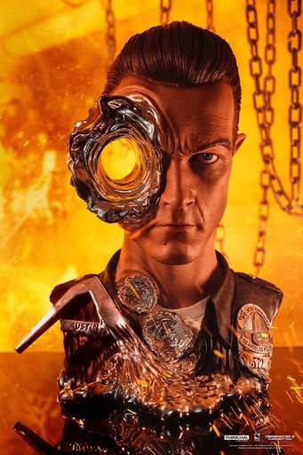 TERMINATOR T-1000 ART MASK BUSTO PURE ARTS