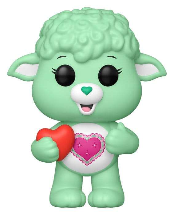 The Care Bears Pop! Animation Vinile Figura Gentle Heart Lamb 9 Cm Funko