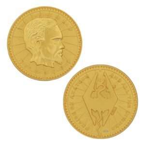 The Elder Scrolls Collectable Coin Septim Misty Gold Edition FaNaTtik