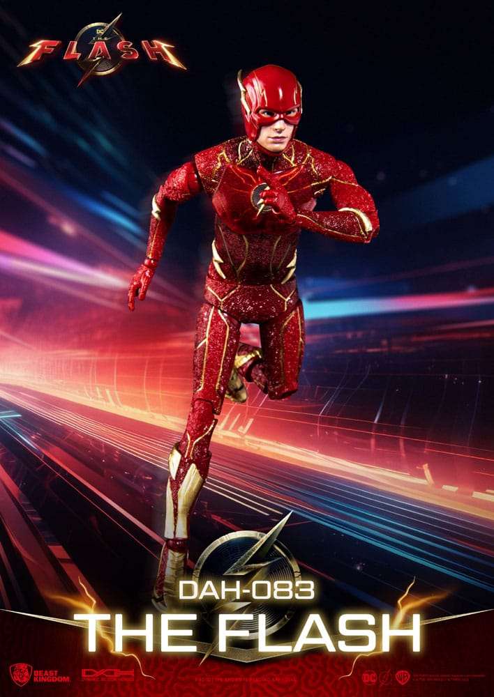 The Flash Dynamic 8ction Heroes Action Figura 1/9 The Flash 24 Cm Beast Kingdom Toys