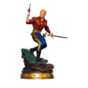 The Flash Gordon Deluxe Art Scale Statua 1/10 The Flash Gordon 26 Cm Iron Studios