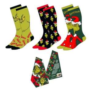 The Grinch Calzini 3-pack 38-45 Cerdá