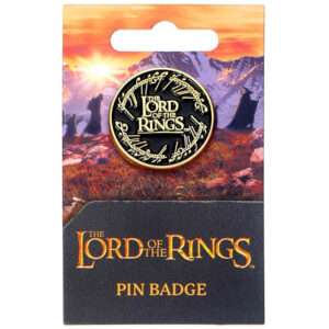 The Il Signore Degli Anelli Logo Spilla Badge The Carat Shop