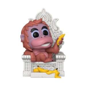 The Jungle Book Pop! Deluxe Vinile Figura King Louie On Throne 13 Cm Funko