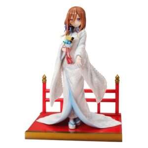 The Quintessential Quintuplets 2 Statua Miku Nakano Shiromuku 1/7  23 Cm Furyu