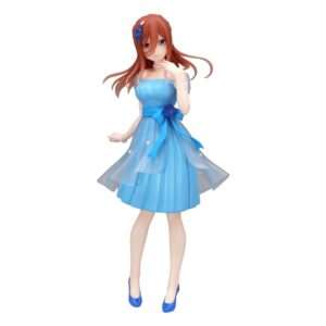 The Quintessential Quintuplets Trio-try-it: Nakano Miku Versione Vestito Pastello Pvc Statua  21 Cm - Furyu