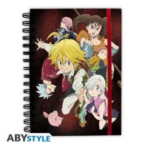The Seven Deadly Sins - Agenda Spirale "meliodas E The Sins"