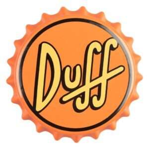 The Simpsons Magnet Con Apribottiglia Duff Beer 7 Cm Grupo Erik