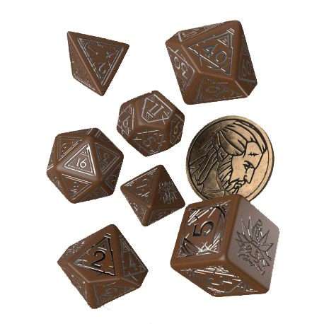 The Witcher Dice Set Geralt Roach's Companion (7) Q Workshop