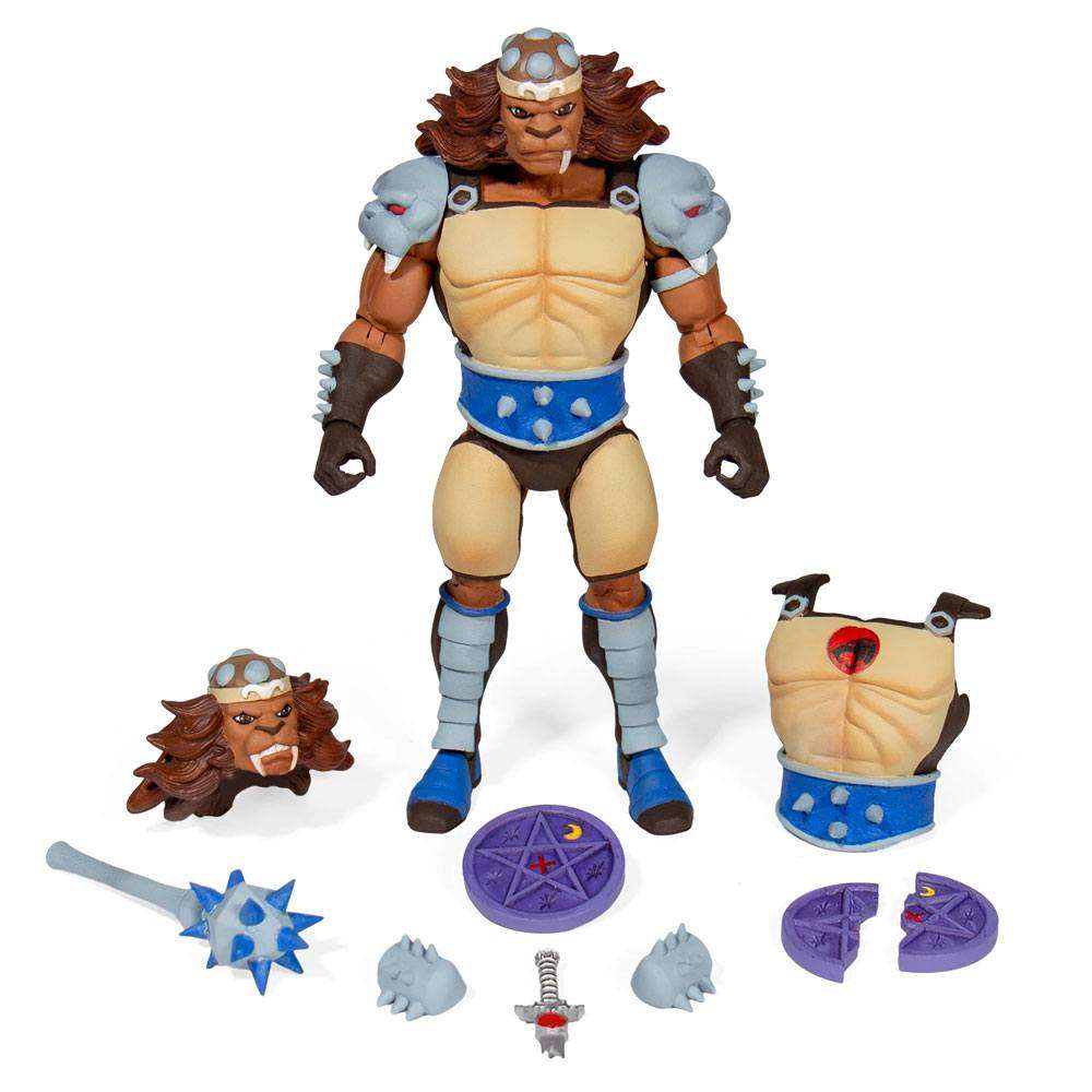 Thundercats Ultimates Action Figura Grune Il Distruttore 18 Cm Super7