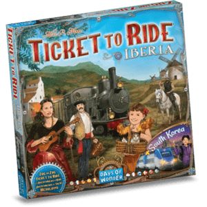 Ticket to Ride Iberia + South Korea Espansione Gioco da Tavolo 8+ (Eng- Esp -Fr - De) - Asmodee